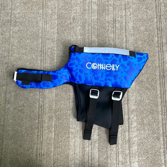 Connelly Neo Otis Dog Scuba Swim Life Vest In Blue For Swimming/SUP/Kayaking - Picture 3 of 15